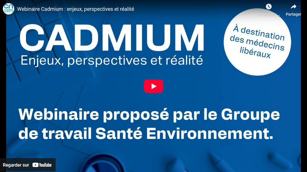 Cadmium : Enjeux, perspectives et réalité