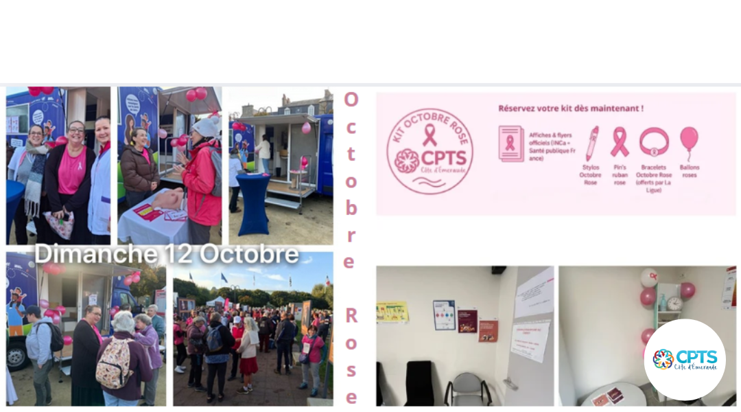 Clap de fin pour Octobre Rose, mais la prévention continue !